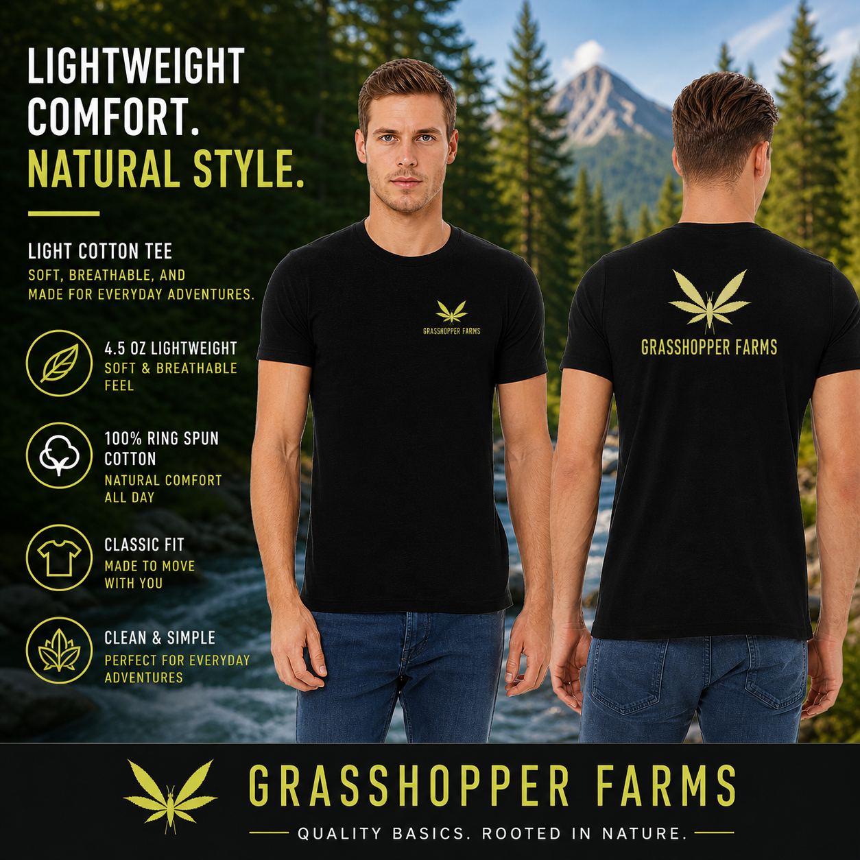 Grasshopper Farms Supporter Tee