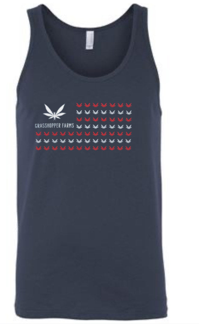 Red White and Blue GHF Flag Tanktop
