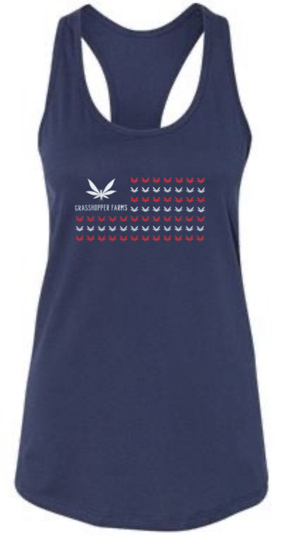 Red White and Blue GHF Flag Tanktop