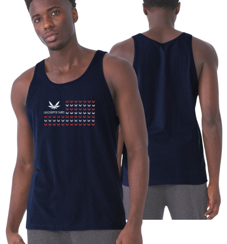 Red White and Blue GHF Flag Tanktop