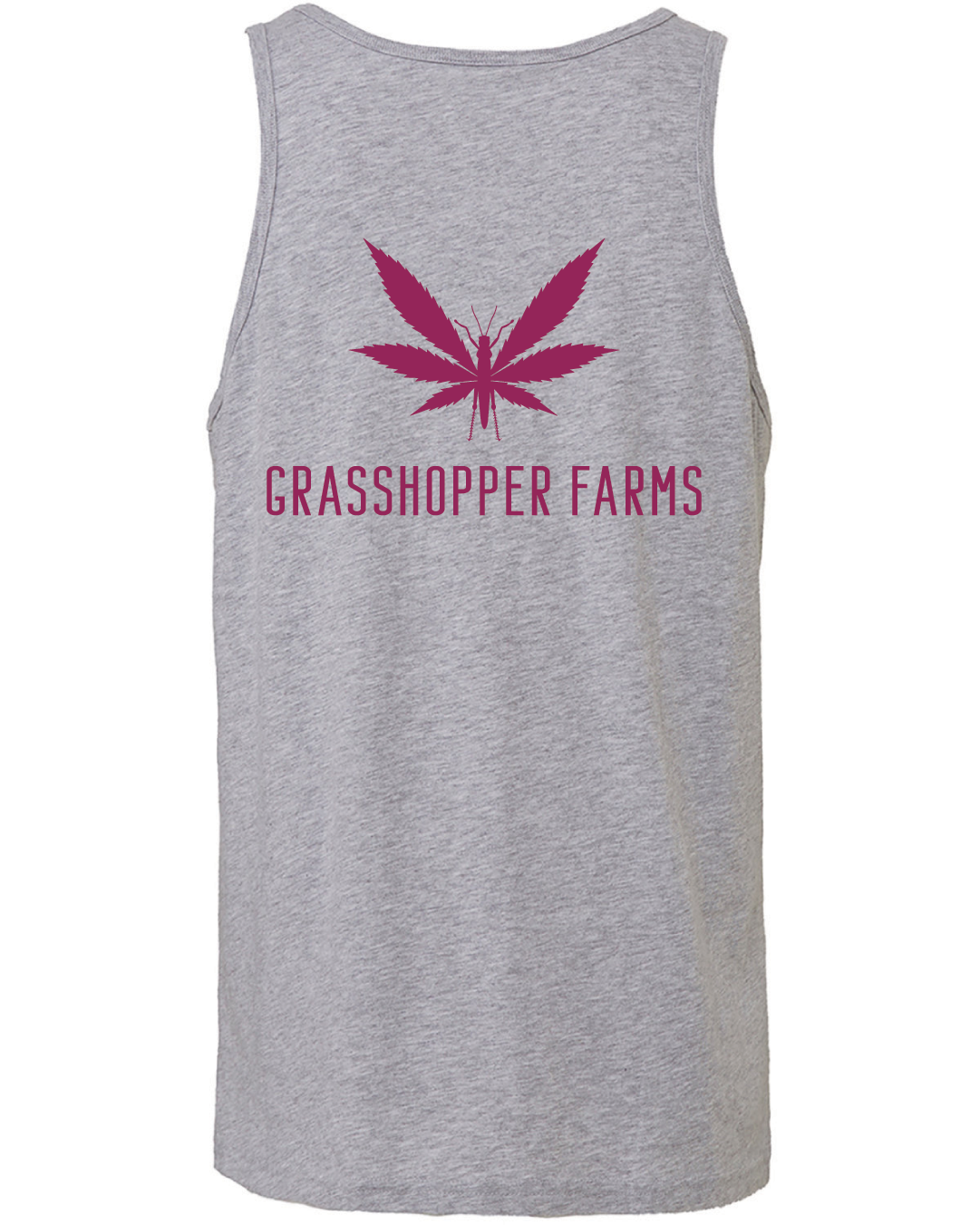 GHF Unisex Tank with Left Chest Logo and Back Print