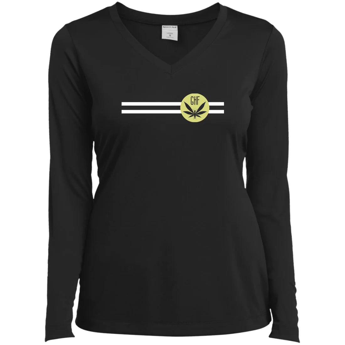 GHF Rad Women’s Long Sleeve Performance V-Neck T Shirt