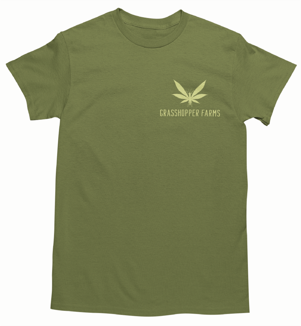 Grasshopper "Camo" Short Sleeve T Shirt - 2 colors to choose from!