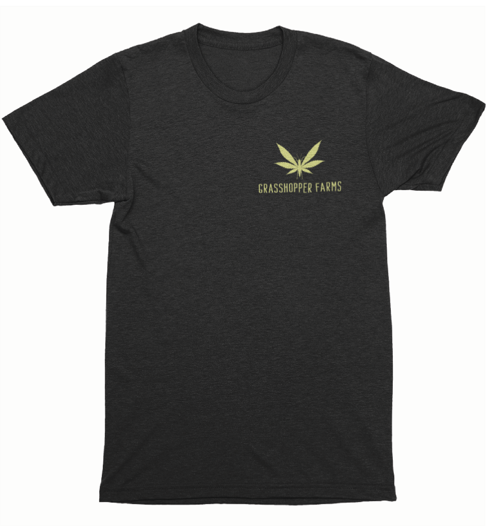 Grasshopper Farms "Harvest Tour" Super Soft Heathered T Shirt