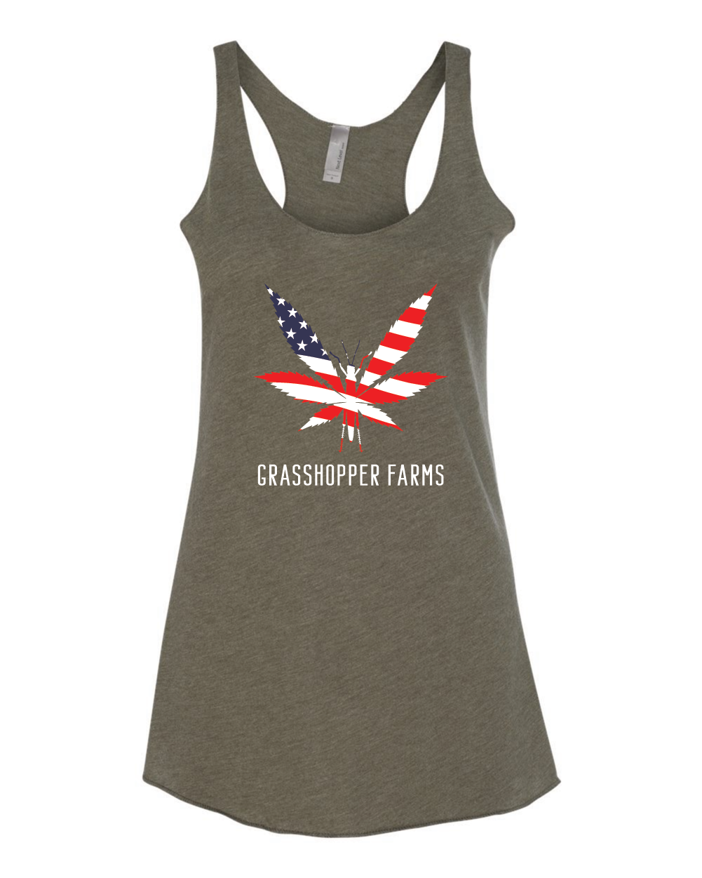 GHF Women‘s Americana Triblend Racerback Tank