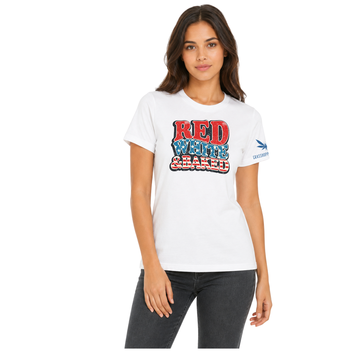 Red White and Baked Tee