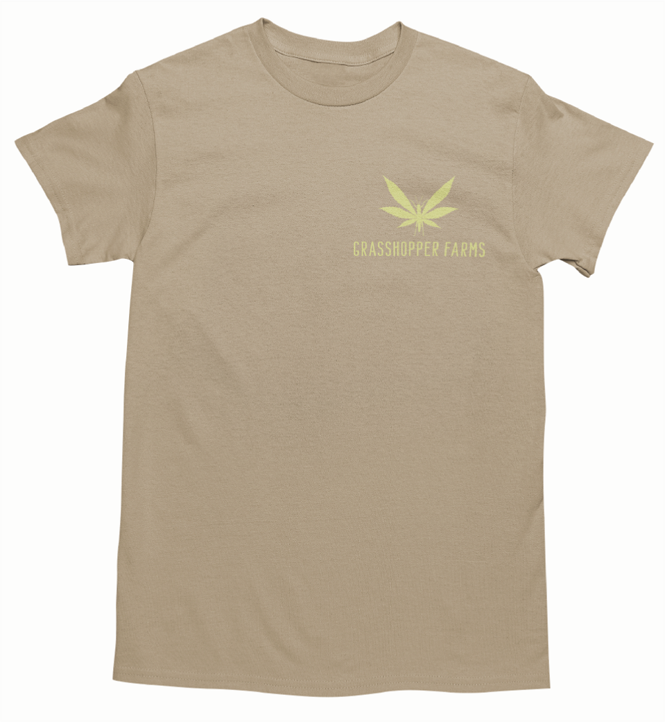 Grasshopper "Camo" Short Sleeve T Shirt - 2 colors to choose from!