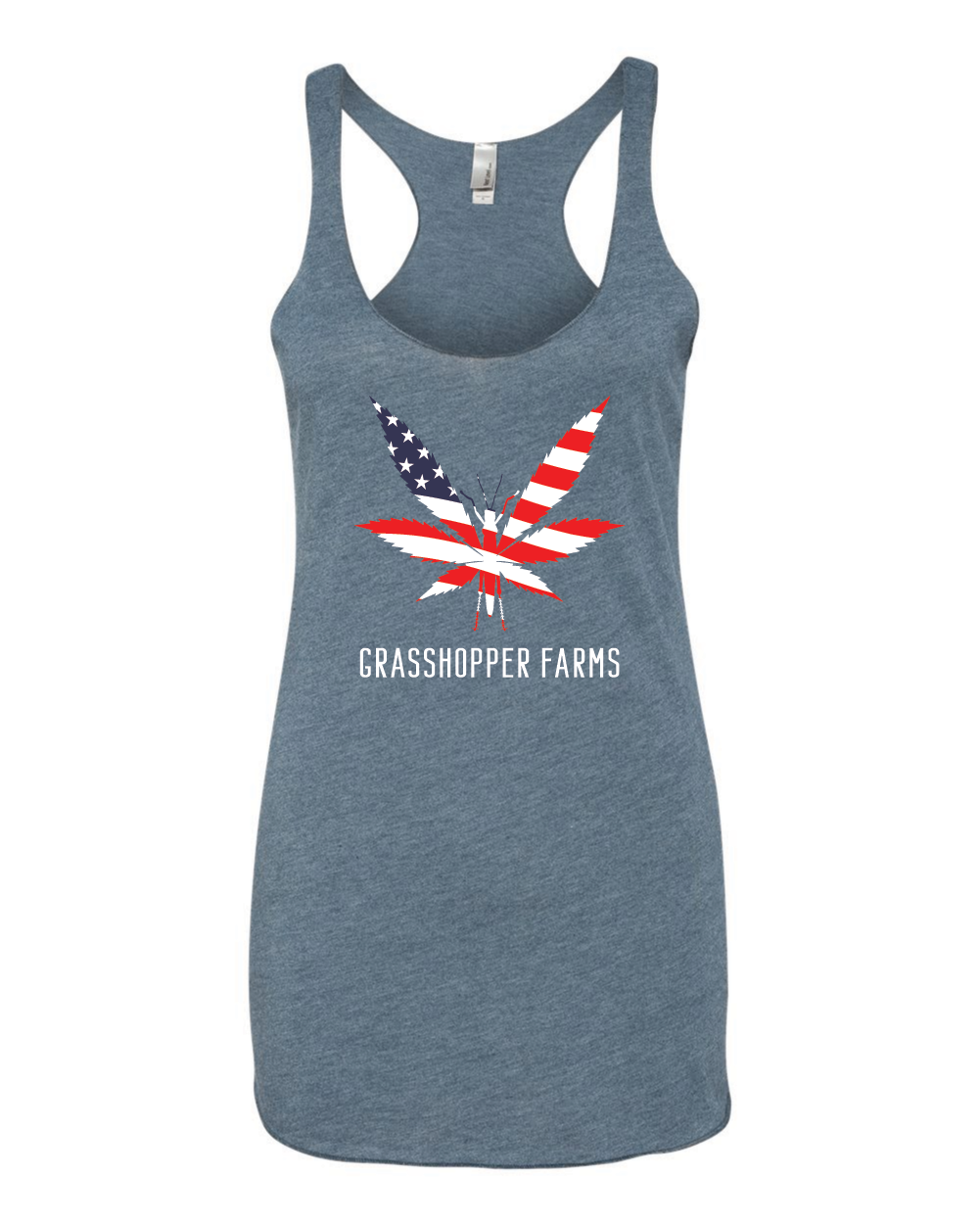 GHF Women‘s Americana Triblend Racerback Tank