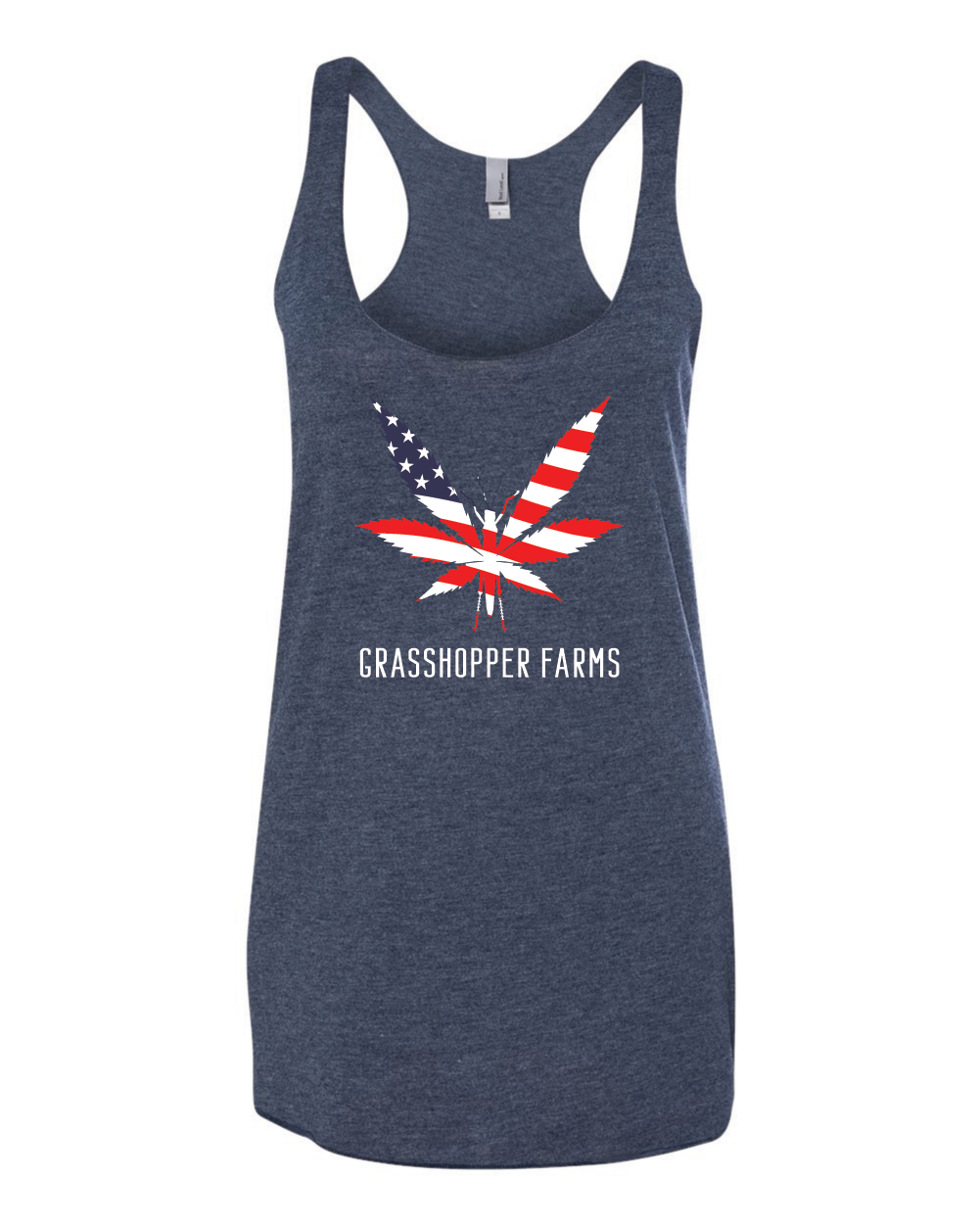 GHF Women‘s Americana Triblend Racerback Tank