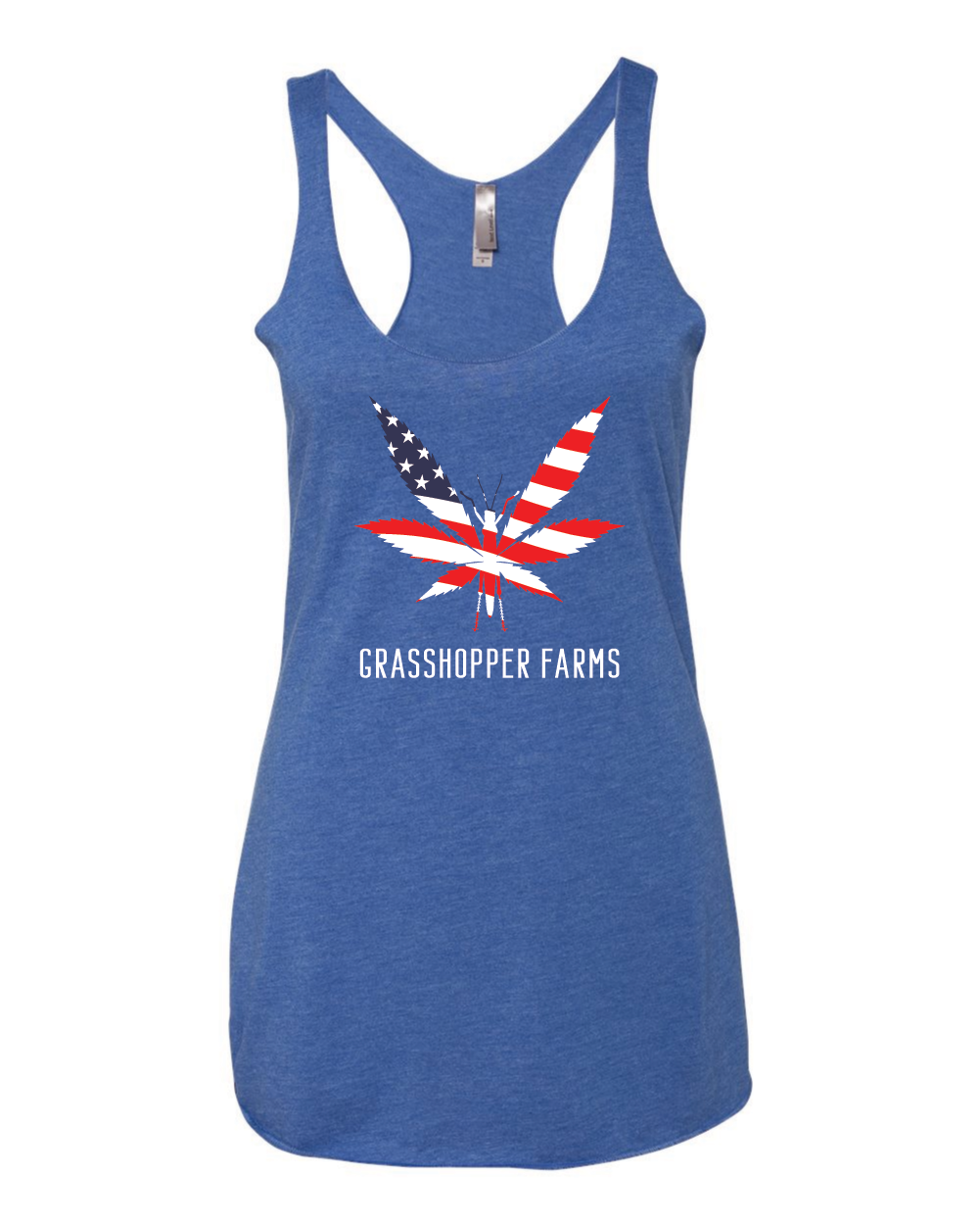 GHF Women‘s Americana Triblend Racerback Tank