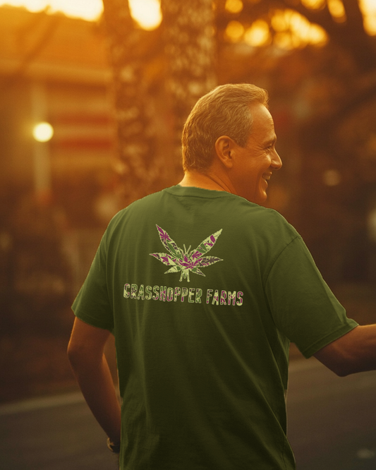 Grasshopper "Camo" Short Sleeve T Shirt - 2 colors to choose from!