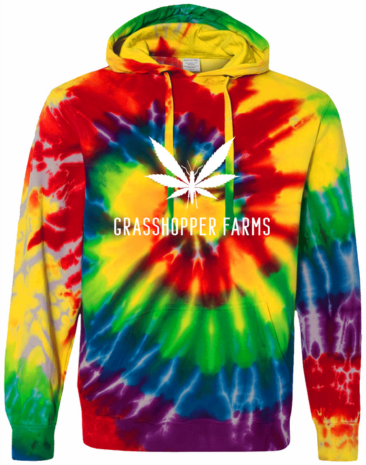 GHF Unisex Tie-Dyed Pullover Hoodie