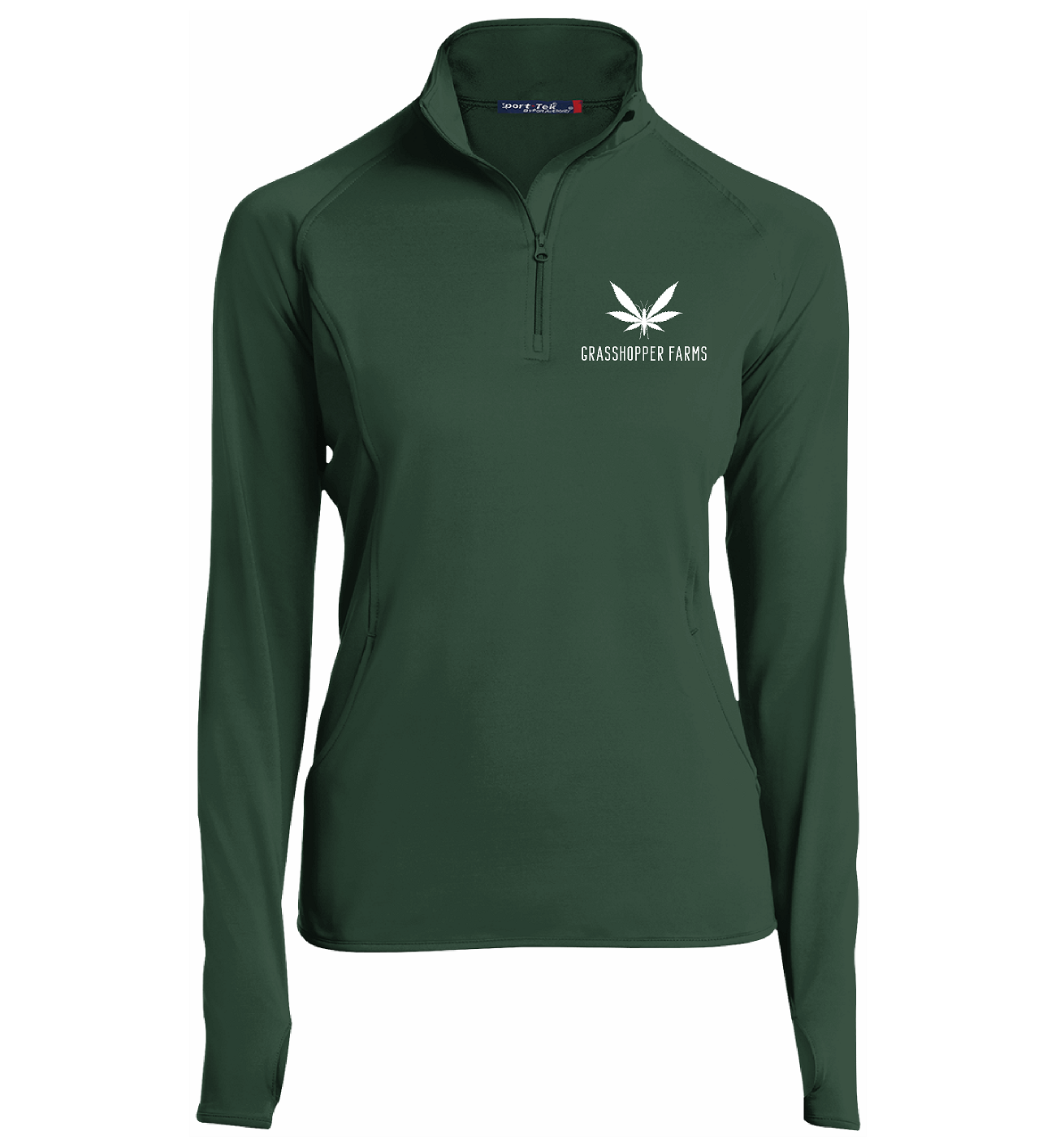 GHF Women's 1/2 Zip Performance Pullover