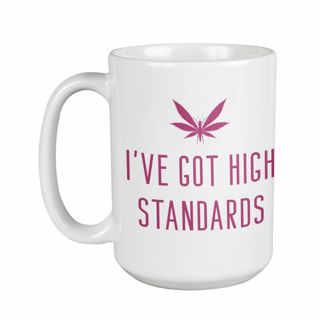 15 oz. High Standards Large Ceramic Coffee Mug