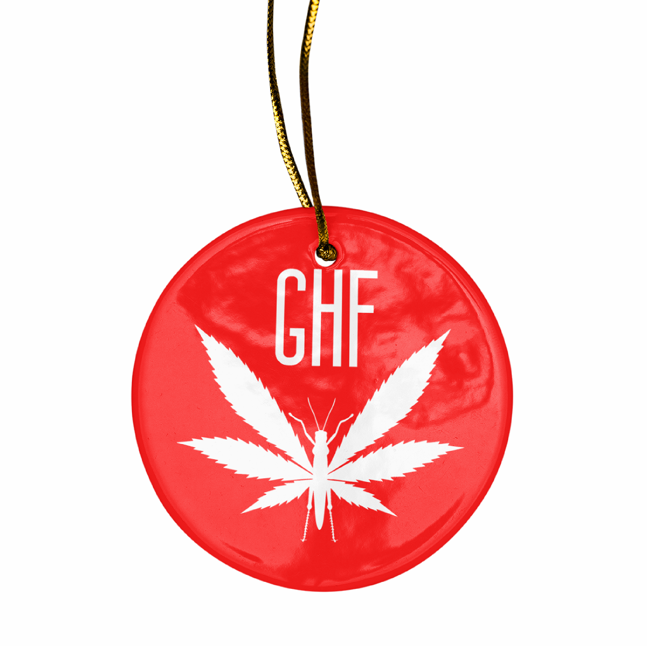 GHF Merry Holiday Ornament